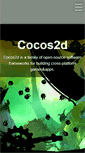 Mobile Screenshot of cocos2d.org