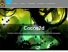 Tablet Screenshot of cocos2d.org